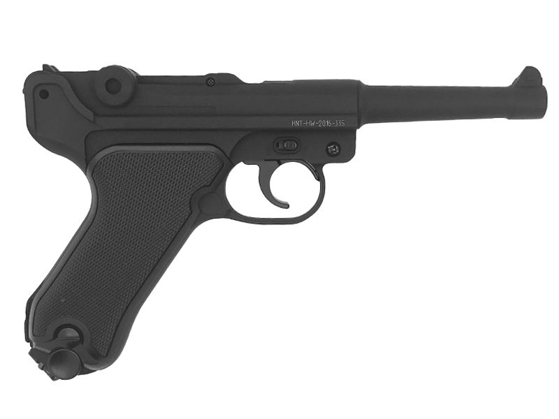 Huntex P08 Co2 Air Pistol (4.5mm – Black – Full Metal)