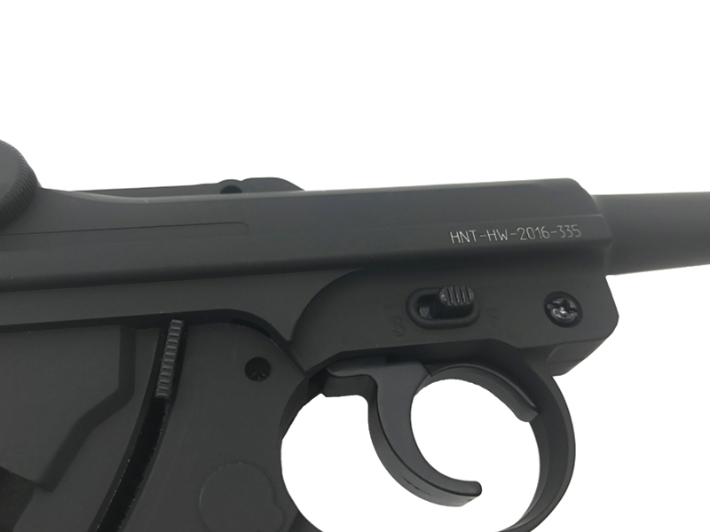 Huntex P08 Co2 Air Pistol (4.5mm – Black – Full Metal)