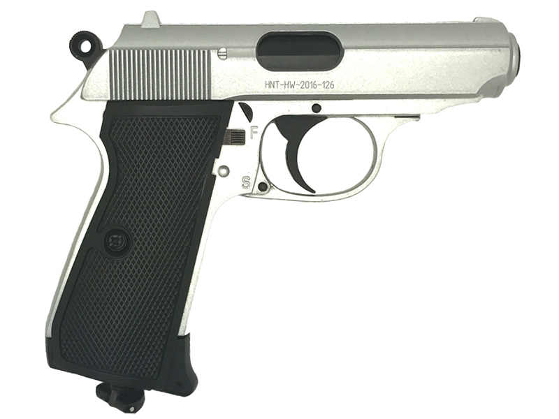 Huntex H42 Co2 Blowback Pistol (4.5mm – Silver)