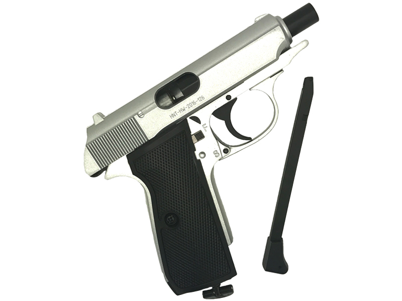 Huntex H42 Co2 Blowback Pistol (4.5mm – Silver)