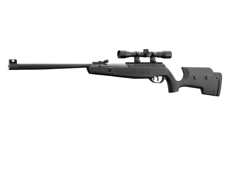 Bo Manufacture 4.5mm/.177 Benning Break Barrel Air Rifle with 4×32 Hunter Scope (16j – Black)