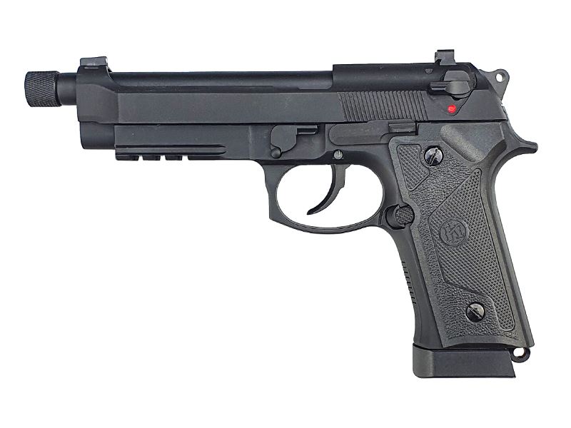 KLI M92 Co2 Blowback Pistol with Compensator and Rail (4.5mm/.177 – Black)